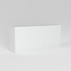 Potsdam Large Tall Rectangle Fiberglass Planter - 16 in x 16 in x 32 in - Matte White - Matte White,16 in x 16 in x 32 in