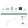 Mod with TruDrop™ Self-Watering - 40.1in x 14.1in x 29.9 in