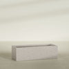 ProTone Fiberglass Premium Finish Extra Large Rectangle Planter - 60 in x 24 in x 18 in - StoneLight - Greystone - StoneLight - Greystone,60 in x 24 in x 18 in