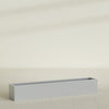 Monaco Rectangle - 44in x 7in x 7 - Metallic Silver - Metallic Silver,44 in x 7 in x 7 in