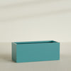 Granada Extra Large Long Rectangle Fiberglass Planter - 60 in x 24 in x 24 in - Satin Sea Foam - Satin Sea Foam,60 in x 24 in x 24 in