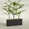 Tolga Extra Large Long Rectangle Fiberglass Planter - 60 in x 16 in x 24 in - Matte Black - Matte Black,60 in x 16 in x 24 in