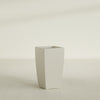 Toulan Large Tall Tapered Square Fiberglass Planter - 16 in x 16 in x 30 in - Satin Beige - Satin Beige,16 in x 16 in x 30 in