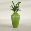 Bara Jar Large Round Fiberglass Planter - 20 in x 20 in x 31 in - Satin Green - Satin Green,20 in x 20 in x 32 in