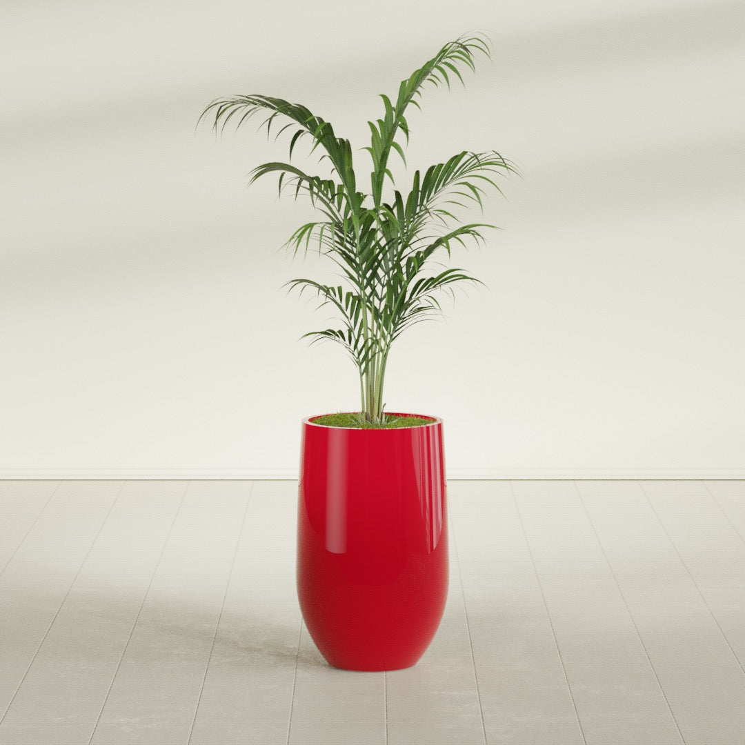 Westfield - 15in diam. x 24in - Gloss Red - Gloss Red,15 in diam. x 24 in H