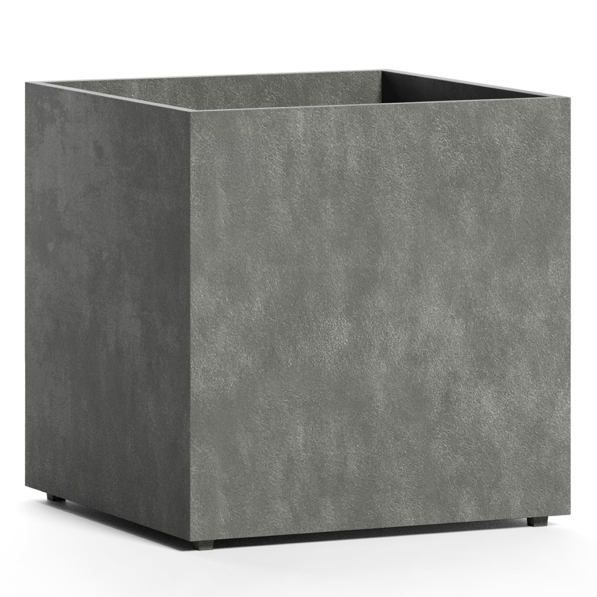 Reglito Cube - 31.5in x 31.5in x 32in - Grey Stone - Grey Stone,31.5 in x 31.5 in x 32.1 in