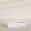 Antwerp Extra Large Long Rectangle Fiberglass Planter - 60 in x 24 in x 12 in - Matte White - Matte White,60 in x 24 in x 12 in