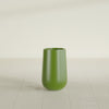 Tall Hayden Medium Round Fiberglass Planter - 18 in x 18 in x 29 in - Satin Green - Satin Green,18 in x 18 in x 29 in