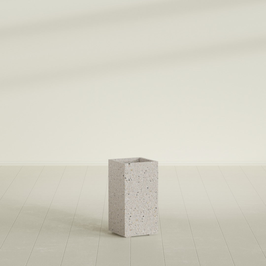 16"-Wide Rectangle - 16in x 16in x 32in - StoneLight - Greystone - StoneLight - Greystone,16 in x 16 in x 32 in