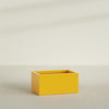 Torino Large Wide Rectangle Fiberglass Planter - 36 in x 24 in x 18 in - Gloss Saffron - Gloss Saffron,36 in x 24 in x 18 in