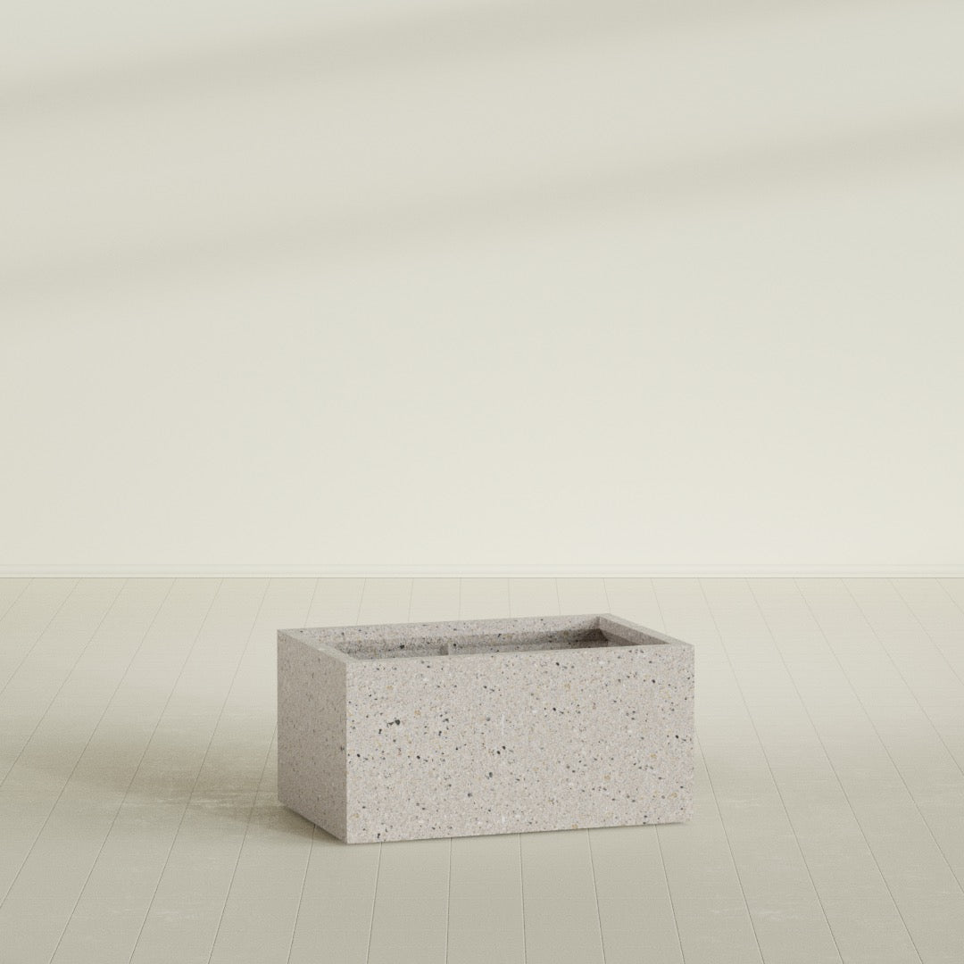 24"-Wide Rectangle - 36in x 24in x 18in - StoneLight - Greystone - StoneLight - Greystone,36 in x 24 in x 18 in