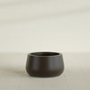 Short Hayden Small Round Fiberglass Planter - 16 in x 16 in x 8 in - Matte Brown - Matte Brown,16 in x 16 in x 8 in