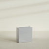 Milano Medium Narrow Rectangle Fiberglass Planter - 24 in x 10 in x 24 in - Metallic Silver - Metallic Silver,24 in x 10 in x 24 in
