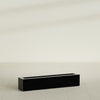 Salon Large Tall Rectangle Fiberglass Planter - 42 in x 8 in x 8 in - Gloss Black - Gloss Black,42 in x 8 in x 8 in