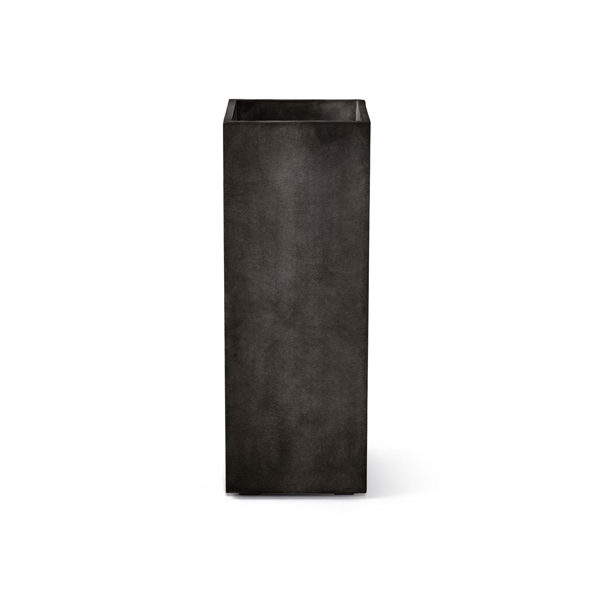 Reglo Modular Rectangle Planter - 11.75 in x 11.75 in x 31.5 in - Brown Stone - Brown Stone,11.8 in x 11.8 in x 31.5 in