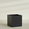 Montroy Extra Large Cube Square Fiberglass Planter - 60 in x 60 in x 60 in - Matte Black - Matte Black,60 in x 60 in x 60 in