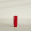 Saint Tropez Large Tall Round Fiberglass Planter - 12 in x 12 in x 32 in - Gloss Red - Gloss Red,12 in x 12 in x 32 in