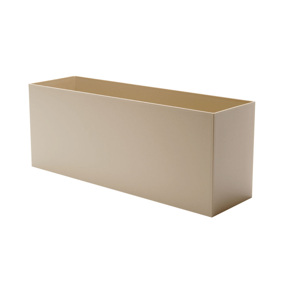 Rectangle Medium Rectangle Plastic Planter - 24 in x 7 in x 7 in - Beige - Beige,24 in x 7 in x 7 in - Beige,24 in x 7 in x 7 in