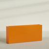 Delray Extra Large Long Rectangle Fiberglass Planter - 72 in x 12 in x 32 in - Gloss Tangerine - Gloss Tangerine,72 in x 12 in x 32 in