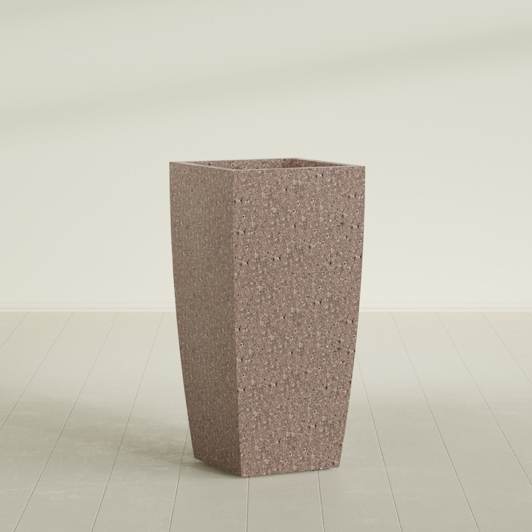 Tapered Column - 20in x 20in x 42in - StoneLight - Sunstone - StoneLight - Sunstone,20 in x 20 in x 42 in