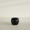 Fishbowl Small Round Fiberglass Planter - 16 in x 16 in x 14 in - Matte Black - Matte Black,16 in x 16 in x 14 in