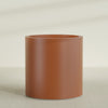 Rio Grande Large Round Fiberglass Planter - 30 in x 30 in x 32 in - Matte Terracotta - Matte Terracotta,30 in x 30 in x 32 in