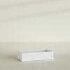 Antwerp Extra Large Long Rectangle Fiberglass Planter - 48 in x 24 in x 12 in - Gloss White - Gloss White,48 in x 24 in x 12 in