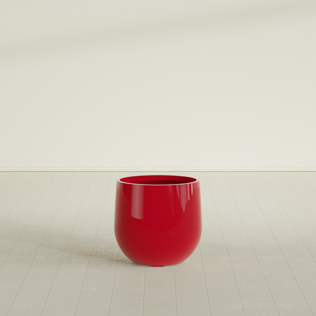 Westfield - 19in diam. x 18in - Gloss Red - Gloss Red,19 in diam. x 18 in H