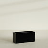 Tolga Extra Large Long Rectangle Fiberglass Planter - 48 in x 16 in x 24 in - Gloss Black - Gloss Black,48 in x 16 in x 24 in