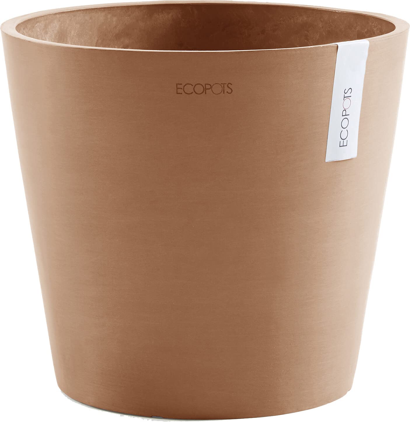 Amsterdam Small Round Planter - 19.8 in x 19.8 in x 17.3 in - Terracotta - Terracotta,19.75 in x 19.75 in x 17.25 in,Planter Only