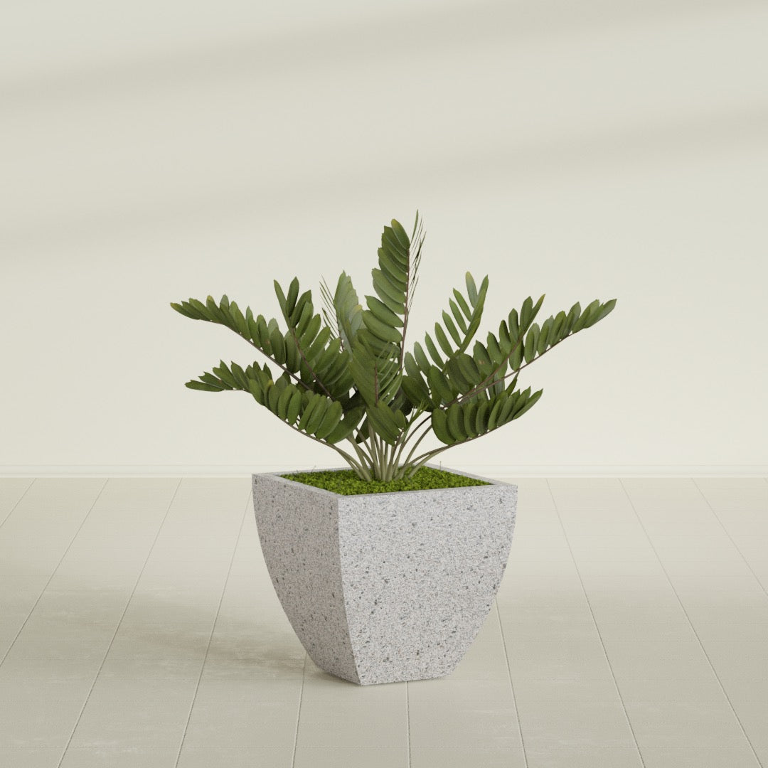 Tapered Square - 20in x 20in x 20in - StoneLight - Greystone - StoneLight - Greystone,20 in x 20 in x 20 in