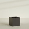 Montroy Large Cube Square Fiberglass Planter - 36 in x 36 in x 36 in - Matte Brown - Matte Brown,36 in x 36 in x 36 in