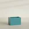Granada Large Rectangle Fiberglass Planter - 36 in x 24 in x 24 in - Satin Sea Foam - Satin Sea Foam,36 in x 24 in x 24 in