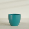 Wannsee Extra Large Round Fiberglass Planter - 50 in x 50 in x 44 in - Satin Sea Foam - Satin Sea Foam,50 in x 50 in x 44 in