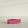 Cuba Large Long Rectangle Fiberglass Planter - 36 in x 14 in x 12 in - Gloss Pink Violet - Gloss Pink Violet,36 in x 14 in x 12 in