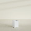 Tolga Medium Rectangle Fiberglass Planter - 16 in x 16 in x 24 in - Gloss White - Gloss White,16 in x 16 in x 24 in