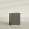 Darwin Large Rectangle Fiberglass Planter - 36 in x 24 in x 42 in - Matte Bronze - Matte Bronze,36 in x 24 in x 42 in