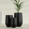 Westfield - 15in diam. x 24in - Matte Black - Matte Black,15 in diam. x 24 in H