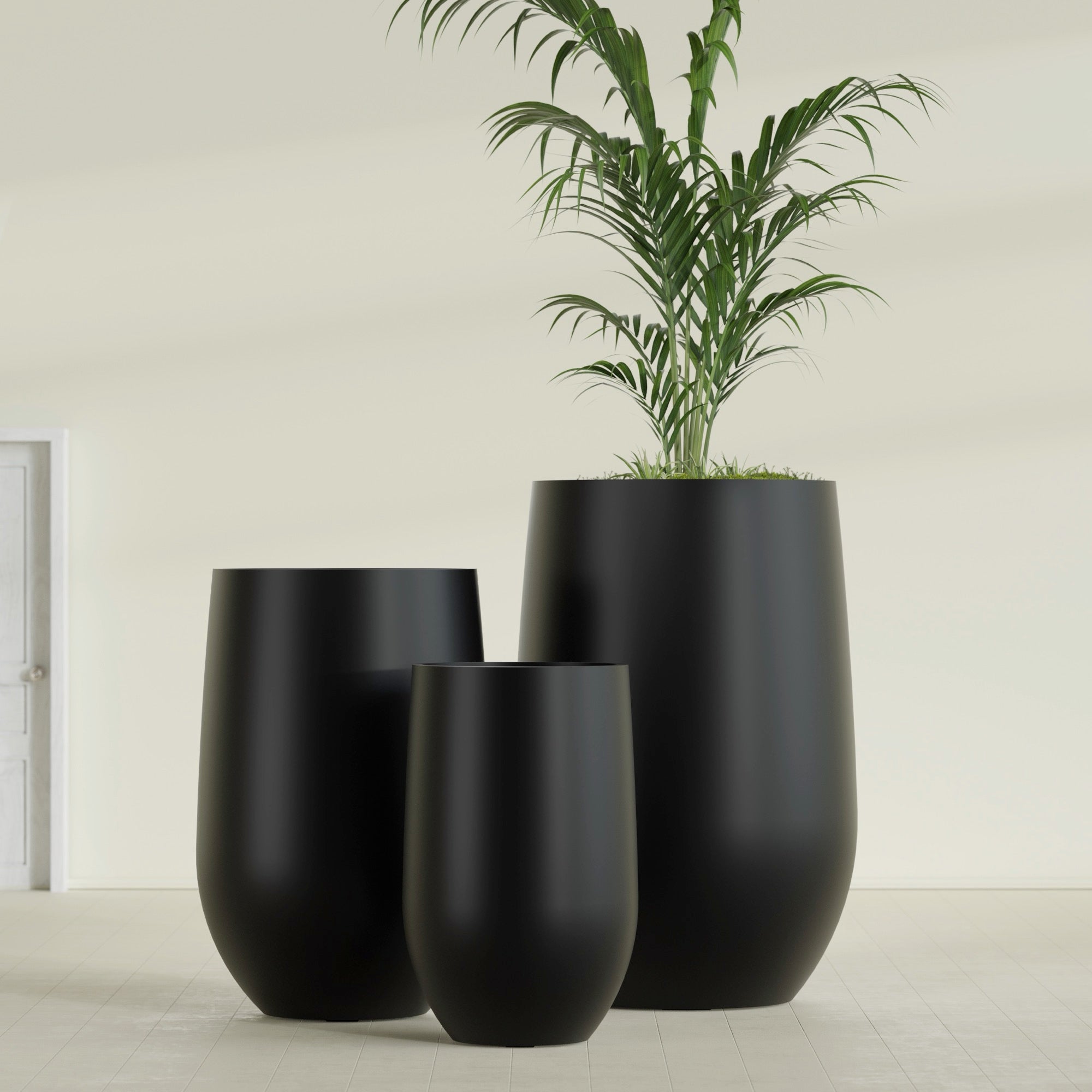 Westfield - 20in diam. x 30in - Matte Black - Matte Black,20 in diam. x 30 in H