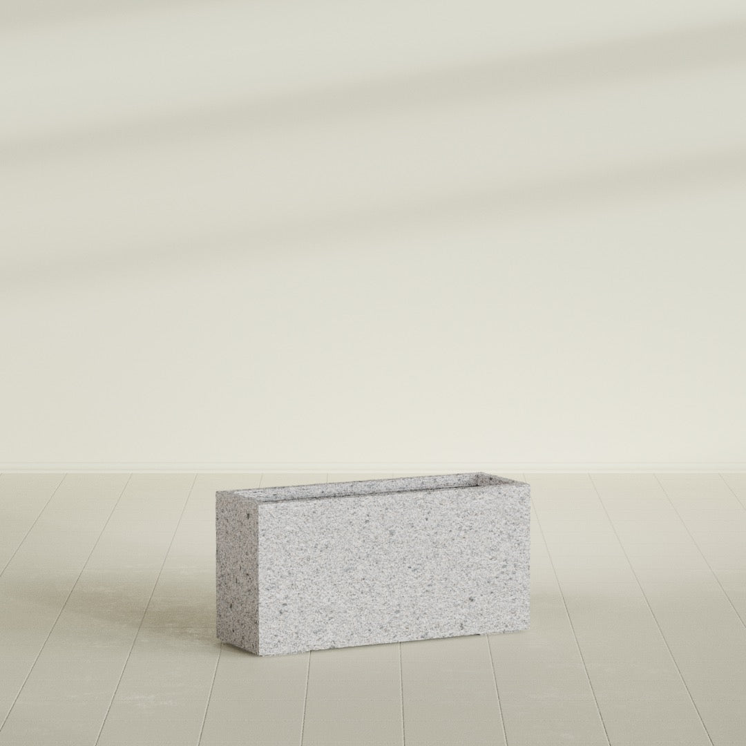 12"-Wide Rectangle - 36in x 12in x 24in - StoneLight - Pearlstone - StoneLight - Pearlstone,36 in x 12 in x 24 in