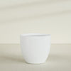 Wannsee Extra Large Round Fiberglass Planter - 50 in x 50 in x 44 in - Matte White - Matte White,50 in x 50 in x 44 in
