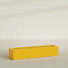 Cuba Extra Large Long Rectangle Fiberglass Planter - 60 in x 14 in x 12 in - Gloss Saffron - Gloss Saffron,60 in x 14 in x 12 in