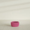 Casablanca Medium Round Low Bowl Fiberglass Planter - 24 in x 24 in x 12 in - Gloss Pink Violet - Gloss Pink Violet,24 in x 24 in x 12 in