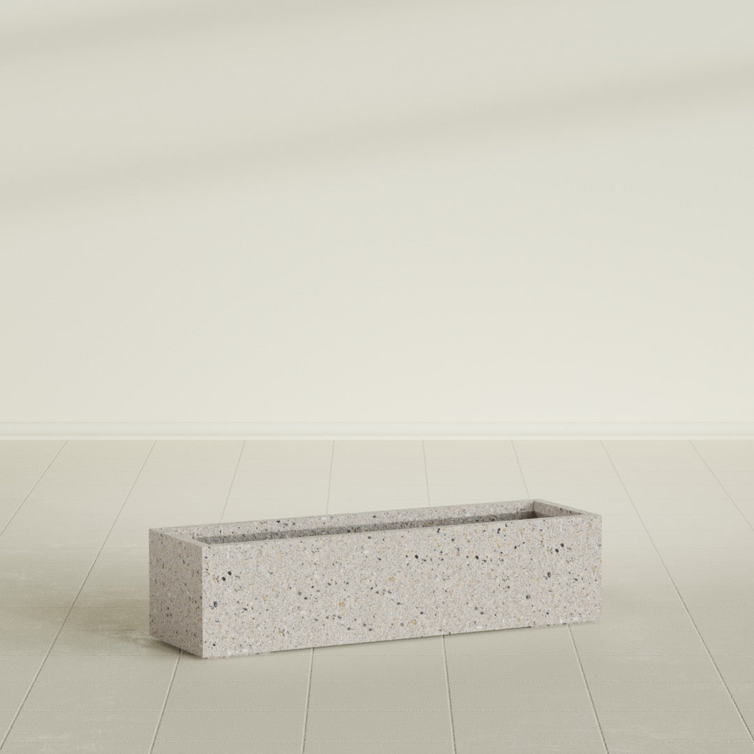 14"-Wide Rectangle - 48in x 14in x 12in - StoneLight - Greystone - StoneLight - Greystone,48 in x 14 in x 12 in