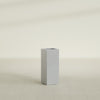 Perth Large Tall Rectangle Fiberglass Planter - 16 in x 16 in x 42 in - Metallic Silver - Metallic Silver,16 in x 16 in x 42 in