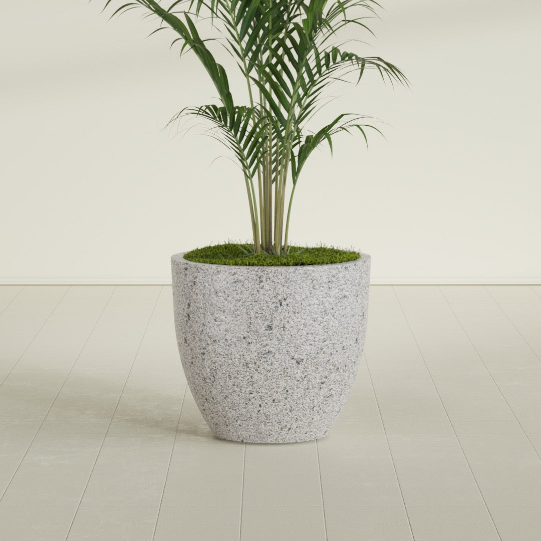 Tapered Round - 33in diam. x 29in - StoneLight - Greystone - StoneLight - Greystone,33 in x 33 in x 29 in