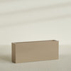 Hollywood Extra Large Narrow Rectangle Fiberglass Planter - 60 in x 12 in x 24 in - Metallic Gold - Metallic Gold,60 in x 12 in x 24 in