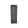 Reglo Rectangular Planter – Grey Stone Finish – Fiberglass Indoor/Outdoor and Weather-Resistant Planter (11.75" L x 11.75" W x 31.5" H Exterior, 11.5" L x 11.5" W Interior) - Grey Stone,11.8 in x 11.8 in x 31.5 in