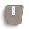 Manhattan Small Rectangle Wall Planter - 6 in x 6.75 in x 6 in - Taupe - Taupe,6 in x 6.75 in x 6 in