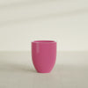 Valencia Medium Round Fiberglass Planter - 20 in x 20 in x 23 in - Gloss Pink Violet - Gloss Pink Violet,20 in x 20 in x 23 in